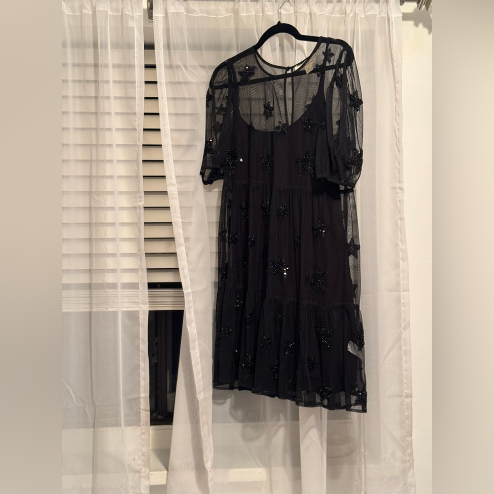Saltwater LUXE Black Star Mini Dress - Picture 4 of 4